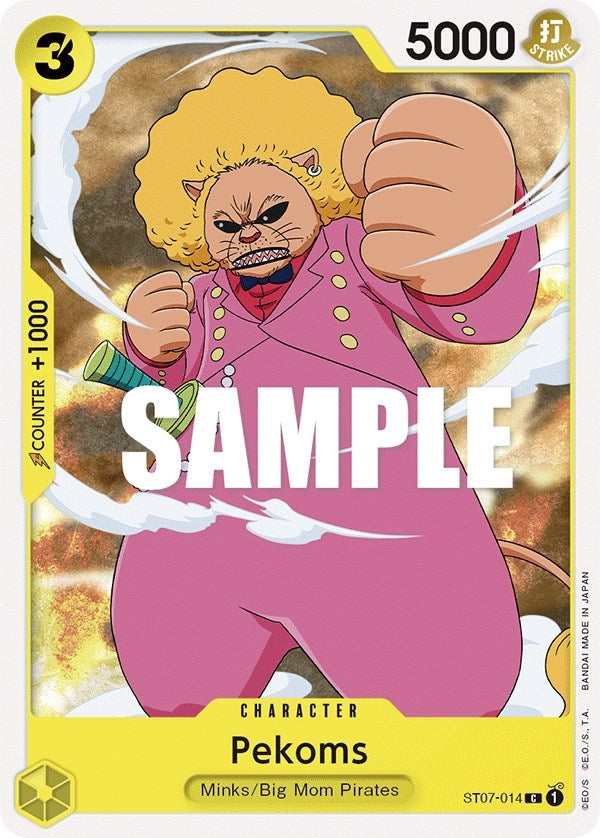 Image for Pekoms (Starter Deck 7: Big Mom Pirates) (ST07-014) - One Piece Card Game