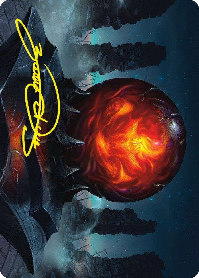 Image for Commander's Sphere Art Card (Gold-Stamped Signature) (Art Series: Universes Beyond: The Lord of the Rings: Tales of Middle-earth) (75) - Magic: The Gathering