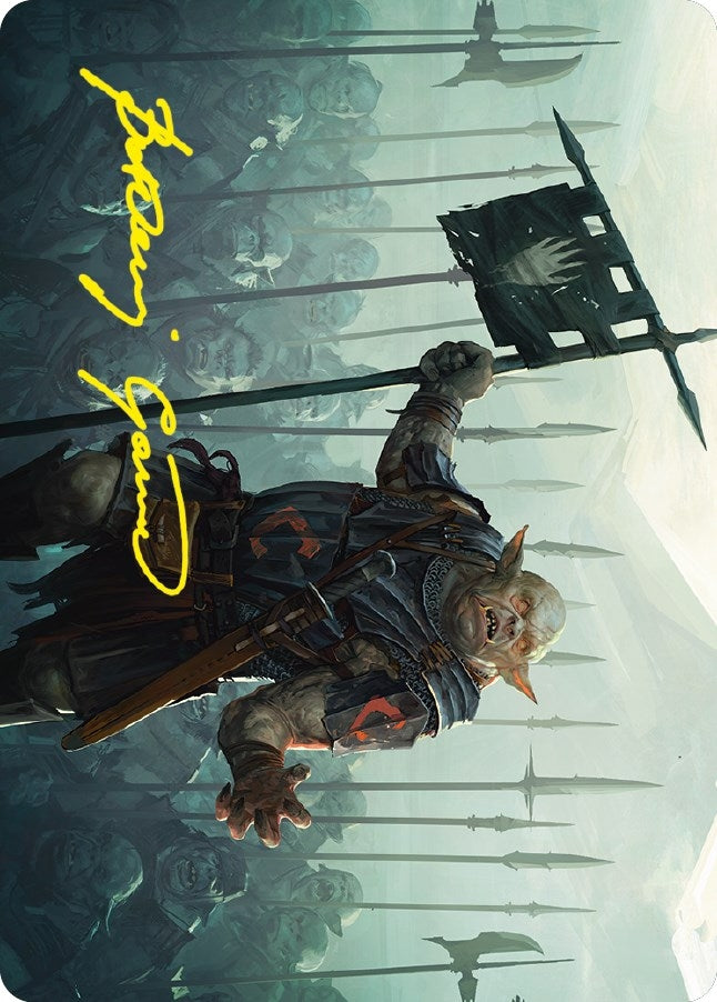 Image for Ugluk of the White Hand Art Card (Gold-Stamped Signature) (Art Series: Universes Beyond: The Lord of the Rings: Tales of Middle-earth) (27) - Magic: The Gathering