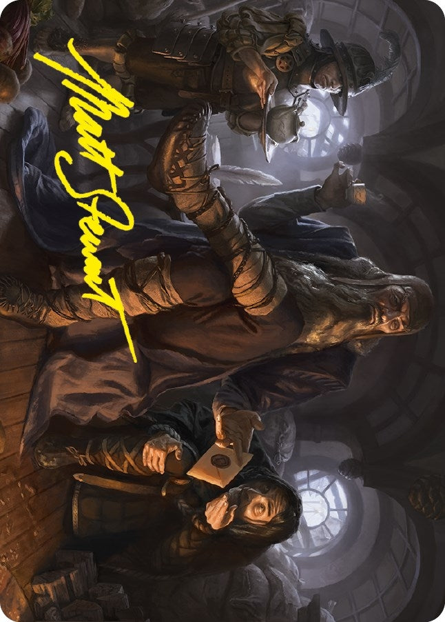 Image for Sharkey, Tyrant of the Shire Art Card (Gold-Stamped Signature) (Art Series: Universes Beyond: The Lord of the Rings: Tales of Middle-earth) (22) - Magic: The Gathering