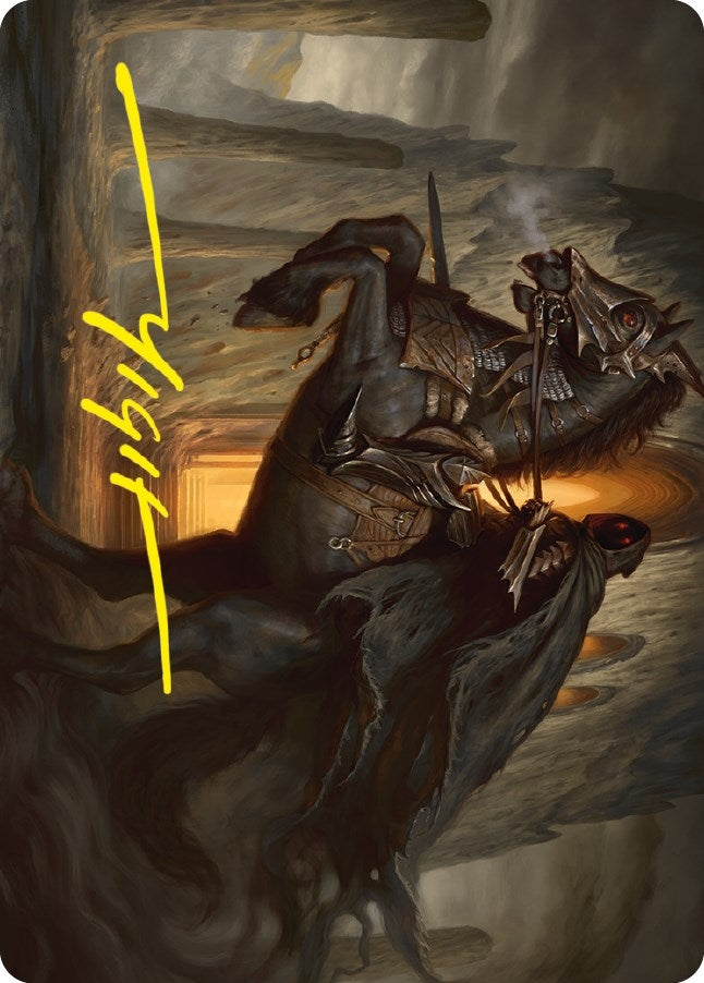 Image for Nazgul Art Card (Gold-Stamped Signature) (Art Series: Universes Beyond: The Lord of the Rings: Tales of Middle-earth) (53) - Magic: The Gathering