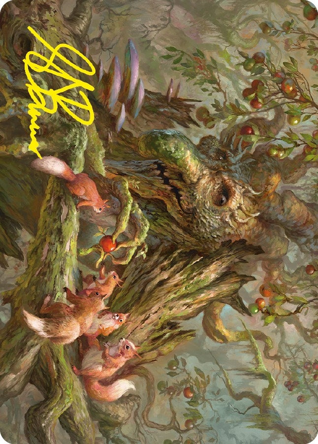 Image for Generous Ent Art Card (Gold-Stamped Signature) (Art Series: Universes Beyond: The Lord of the Rings: Tales of Middle-earth) (11) - Magic: The Gathering