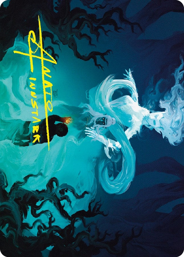 Image for Galadriel of Lothlorien Art Card (Gold-Stamped Signature) (Art Series: Universes Beyond: The Lord of the Rings: Tales of Middle-earth) (48) - Magic: The Gathering