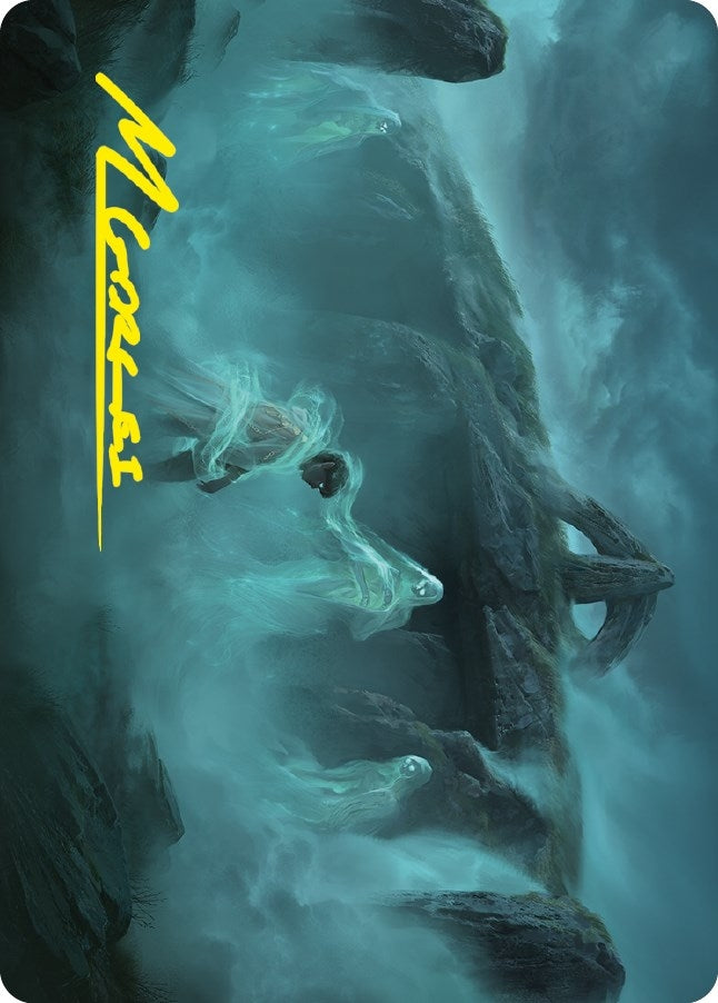 Image for Fog on the Barrow-Downs Art Card (Gold-Stamped Signature) (Art Series: Universes Beyond: The Lord of the Rings: Tales of Middle-earth) (2) - Magic: The Gathering