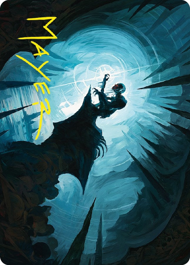 Image for Gollum, Patient Plotter Art Card (Gold-Stamped Signature) (Art Series: Universes Beyond: The Lord of the Rings: Tales of Middle-earth) (41) - Magic: The Gathering