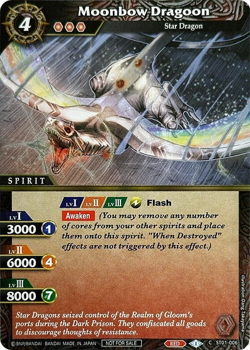 Image for Moonbow Dragoon (Silver Foil) (Starter Deck 01: Dragon Onslaught) (ST01-006) - Battle Spirits Saga