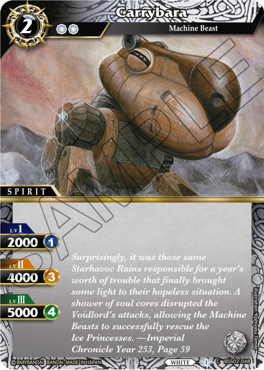 Image for Carrybara (False Gods) (BSS02-048) - Battle Spirits Saga