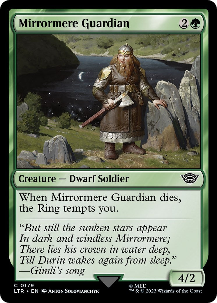 Image for Mirrormere Guardian (Universes Beyond: The Lord of the Rings: Tales of Middle-earth) (179) - Magic: The Gathering