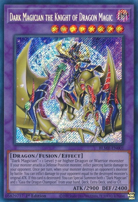 Image for Dark Magician the Knight of Dragon Magic (Battles of Legend: Monstrous Revenge) (BLMR-EN001) - YuGiOh