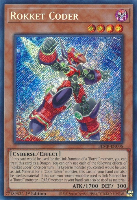 Image for Rokket Coder (Battles of Legend: Monstrous Revenge) (BLMR-EN006) - YuGiOh