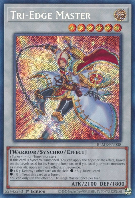 Image for Tri-Edge Master (Battles of Legend: Monstrous Revenge) (BLMR-EN008) - YuGiOh