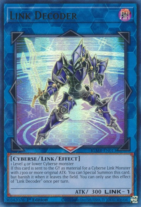 Image for Link Decoder (Battles of Legend: Monstrous Revenge) (BLMR-EN013) - YuGiOh