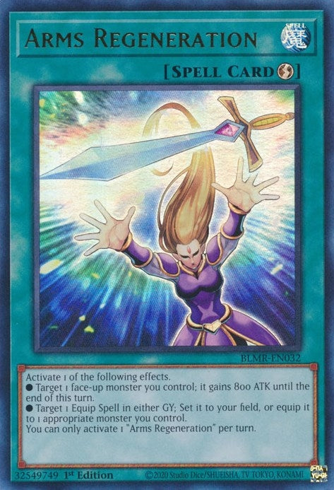 Image for Arms Regeneration (Battles of Legend: Monstrous Revenge) (BLMR-EN032) - YuGiOh