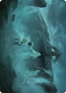 Image for Fog on the Barrow-Downs Art Card (Art Series: Universes Beyond: The Lord of the Rings: Tales of Middle-earth) (2) - Magic: The Gathering
