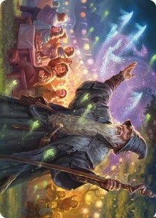 Image for Gandalf, Friend of the Shire Art Card (Art Series: Universes Beyond: The Lord of the Rings: Tales of Middle-earth) (5) - Magic: The Gathering