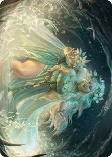 Image for Goldberry, River-Daughter Art Card (Art Series: Universes Beyond: The Lord of the Rings: Tales of Middle-earth) (6) - Magic: The Gathering