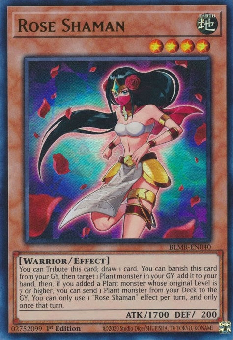 Image for Rose Shaman (Battles of Legend: Monstrous Revenge) (BLMR-EN040) - YuGiOh