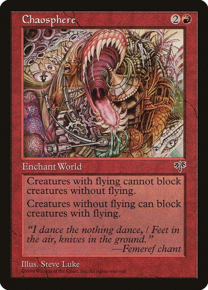 Image for Chaosphere (Mirage) - Magic: The Gathering