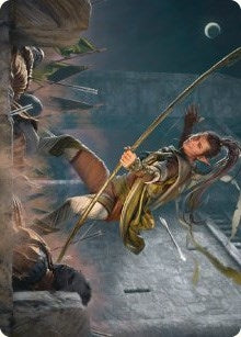 Image for Legolas, Counter of Kills Art Card (Art Series: Universes Beyond: The Lord of the Rings: Tales of Middle-earth) (17) - Magic: The Gathering