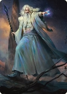 Image for Saruman of Many Colors Art Card (Art Series: Universes Beyond: The Lord of the Rings: Tales of Middle-earth) (20) - Magic: The Gathering