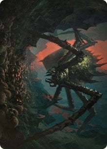 Image for Shelob, Child of Ungoliant Art Card (Art Series: Universes Beyond: The Lord of the Rings: Tales of Middle-earth) (23) - Magic: The Gathering
