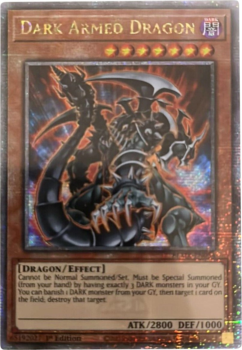 Image for Dark Armed Dragon (Quarter Century Secret Rare) (Battles of Legend: Monstrous Revenge) (BLMR-EN054) - YuGiOh