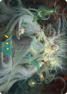 Image for Galadriel, Gift-Giver Art Card (Art Series: Universes Beyond: The Lord of the Rings: Tales of Middle-earth) (35) - Magic: The Gathering