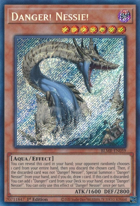 Image for Danger! Nessie! (Battles of Legend: Monstrous Revenge) (BLMR-EN059) - YuGiOh