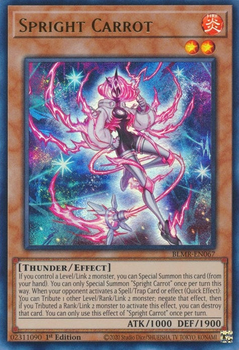 Image for Spright Carrot (Battles of Legend: Monstrous Revenge) (BLMR-EN067) - YuGiOh