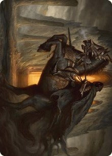 Image for Nazgul Art Card (Art Series: Universes Beyond: The Lord of the Rings: Tales of Middle-earth) (53) - Magic: The Gathering