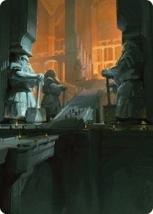 Image for Mines of Moria Art Card (Art Series: Universes Beyond: The Lord of the Rings: Tales of Middle-earth) (56) - Magic: The Gathering