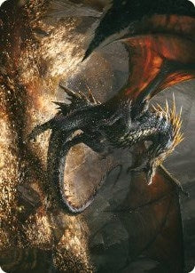 Image for Cavern-Hoard Dragon Art Card (Art Series: Universes Beyond: The Lord of the Rings: Tales of Middle-earth) (61) - Magic: The Gathering