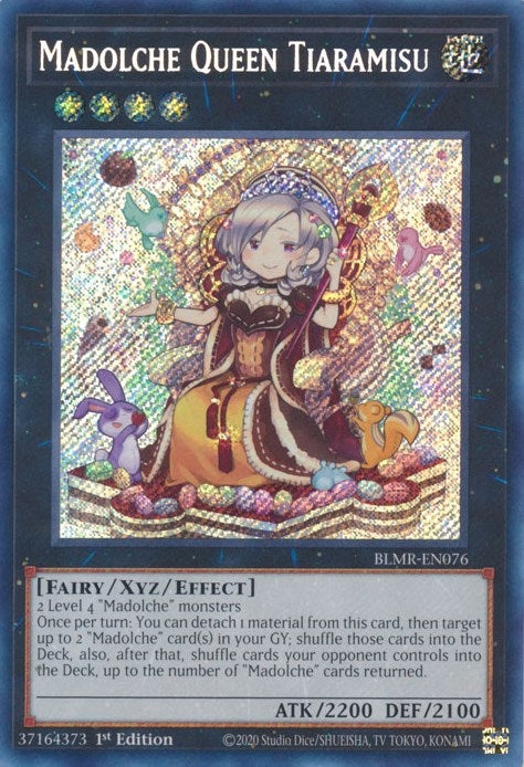 Image for Madolche Queen Tiaramisu (Battles of Legend: Monstrous Revenge) (BLMR-EN076) - YuGiOh