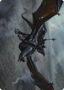 Image for Lord of the Nazgul Art Card (Art Series: Universes Beyond: The Lord of the Rings: Tales of Middle-earth) (64) - Magic: The Gathering