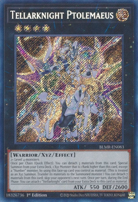 Image for Tellarknight Ptolemaeus (Battles of Legend: Monstrous Revenge) (BLMR-EN083) - YuGiOh