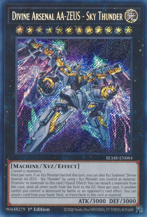 Image for Divine Arsenal AA-ZEUS - Sky Thunder (Battles of Legend: Monstrous Revenge) (BLMR-EN084) - YuGiOh