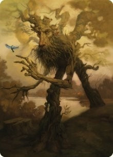 Image for Treefolk Token Art Card (Art Series: Universes Beyond: The Lord of the Rings: Tales of Middle-earth) (81) - Magic: The Gathering