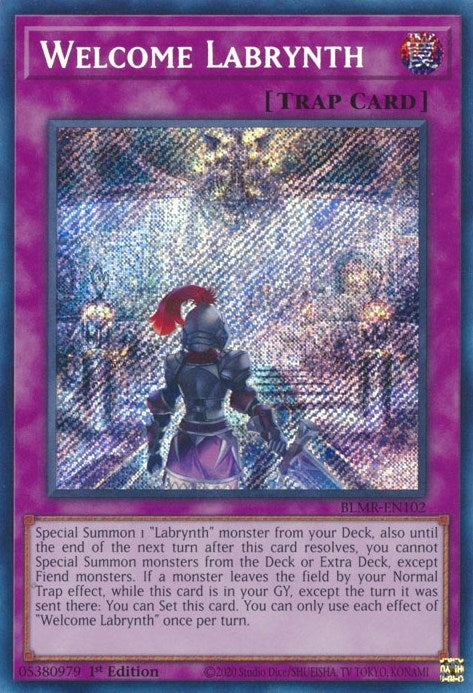 Image for Welcome Labrynth (Battles of Legend: Monstrous Revenge) (BLMR-EN102) - YuGiOh