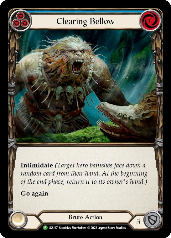 Image for Clearing Bellow - LGS147 (Flesh and Blood: Promo Cards) (LGS147) - Flesh and Blood TCG