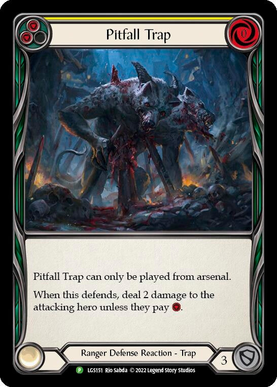 Image for Pitfall Trap - LGS151 (Flesh and Blood: Promo Cards) (LGS151) - Flesh and Blood TCG