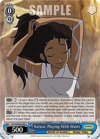 Image for Katara: Playing With Water (Avatar: The Last Airbender) (ATLA/WX04-090 C) - Weiss Schwarz