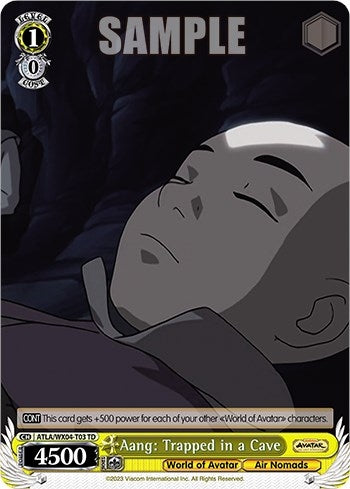 Image for Aang: Trapped in a Cave (Avatar: The Last Airbender) (ATLA/WX04-T03 TD) - Weiss Schwarz