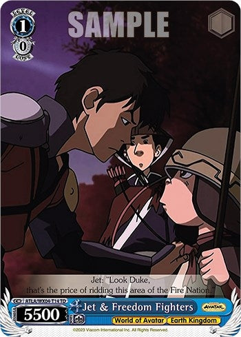 Image for Jet & Freedom Fighters (Avatar: The Last Airbender) (ATLA/WX04-T14 TD) - Weiss Schwarz
