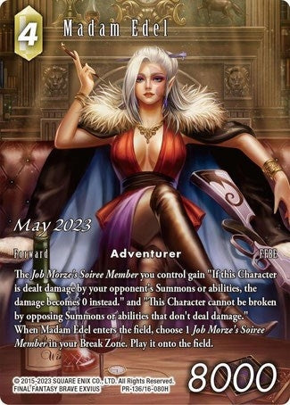 Image for Madam Edel (May 2023) (FF: Promo Cards) (PR-136/16-080H) - Final Fantasy TCG