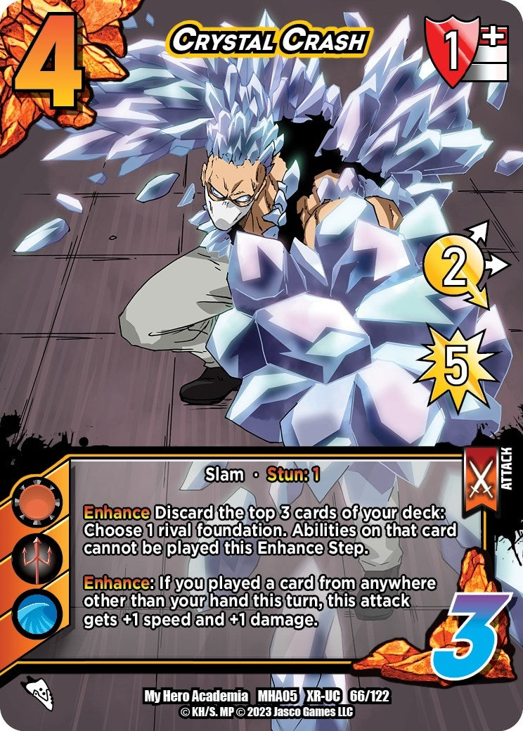 Image for Crystal Crash (XR) (UniVersus: My Hero Academia: Undaunted Raid) (66/122) - UniVersus