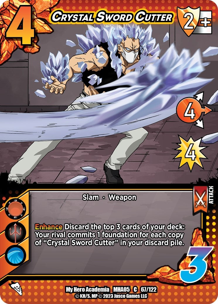 Image for Crystal Sword Cutter (UniVersus: My Hero Academia: Undaunted Raid) (67/122) - UniVersus