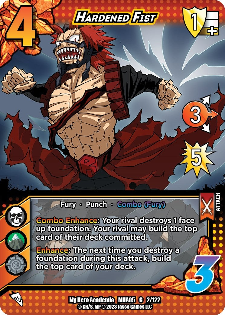 Image for Hardened Fist (UniVersus: My Hero Academia: Undaunted Raid) (2/122) - UniVersus