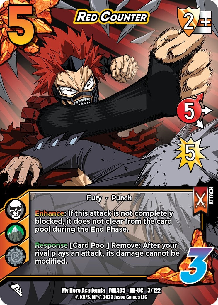 Image for Red Counter (XR) (UniVersus: My Hero Academia: Undaunted Raid) (3/122) - UniVersus