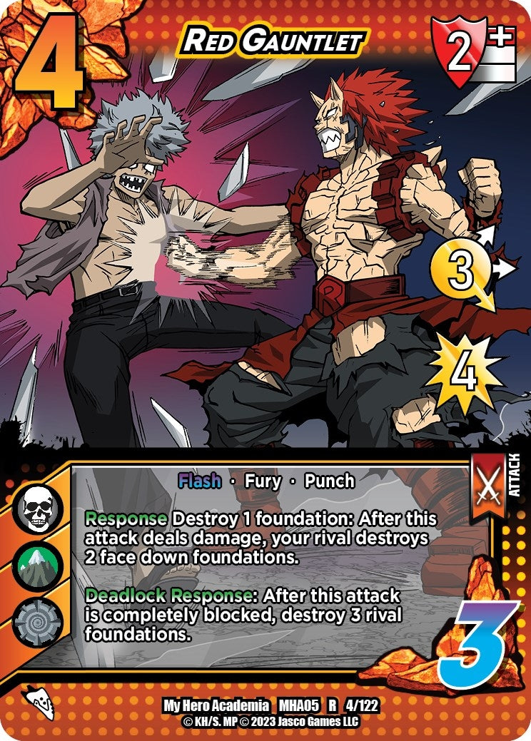 Image for Red Gauntlet (UniVersus: My Hero Academia: Undaunted Raid) (4/122) - UniVersus