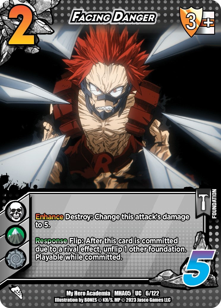 Image for Facing Danger (UniVersus: My Hero Academia: Undaunted Raid) (6/122) - UniVersus